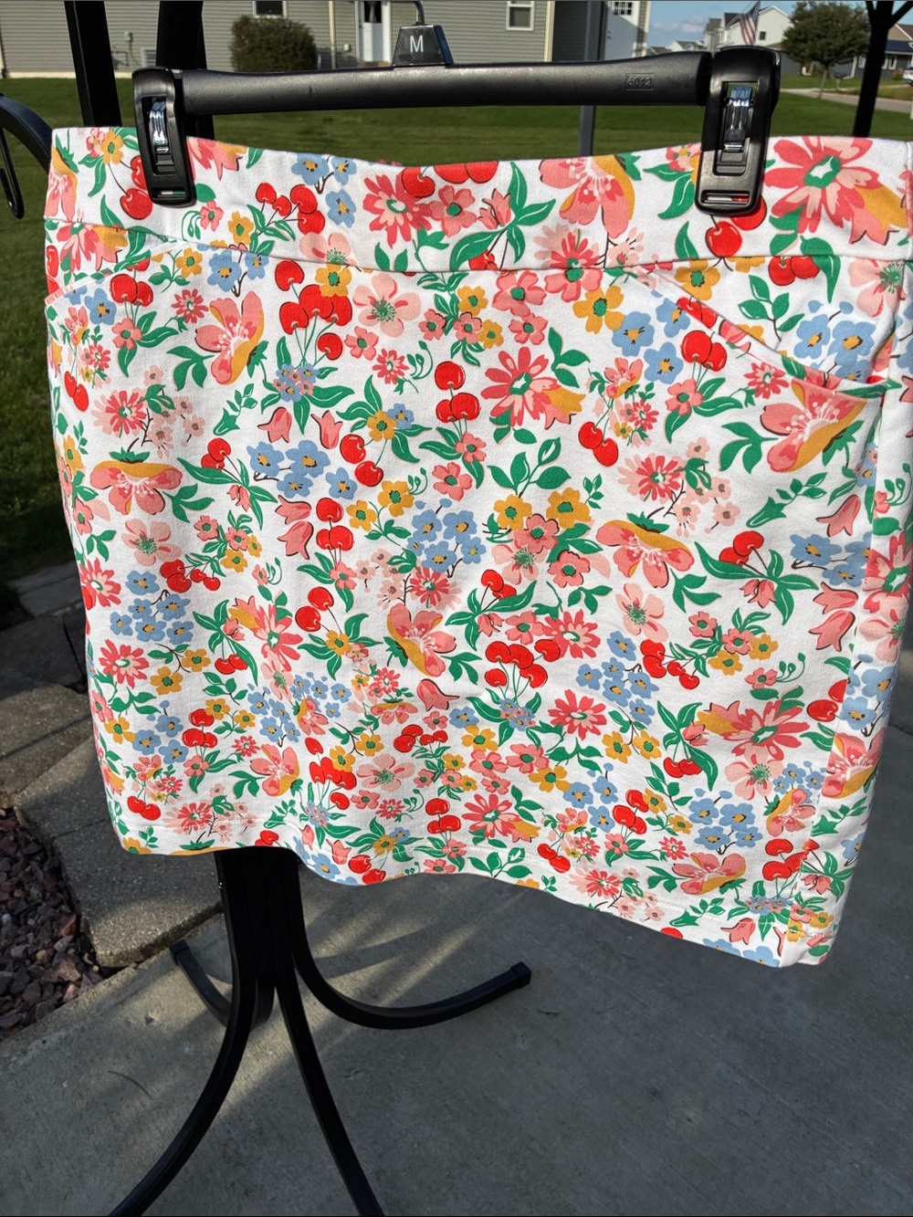 Croft & Barrow Floral Print Skort - 14